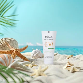 کرم ضدآفتاب بی‌رنگ ویتابلا +SPF50 مدل 001 مناسب انواع پوست، حجم 40 میلی‌لیتر 101631354