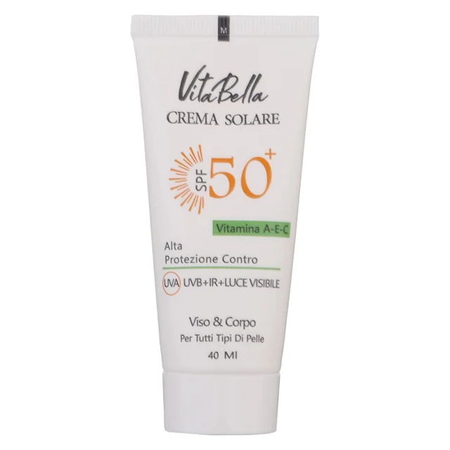 کرم ضدآفتاب بیرنگ ویتابلا +SPF50 مدل 001 مناسب انواع پوست، حجم 40 میلیلیتر 101631345